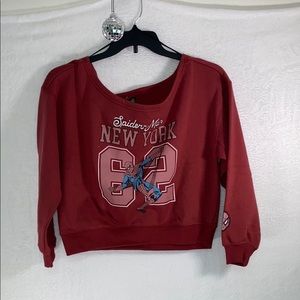 Marvel Red Spider-Man New York Sweatshirt